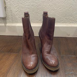 "Mickey" Lucky Brand Wedge Boot, Sz 8.5